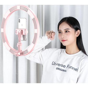 SELFIE RING LIGHT LED PORTABLE FOR YOUTUBE VLOG LIVE PHOTO